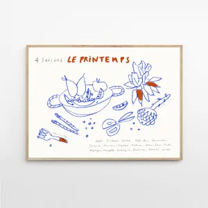 Le Printemps Print 30Cm x 40Cm