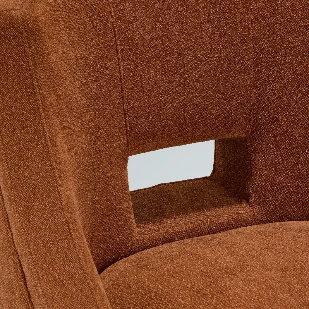 Lorca Accent Chair - Orange