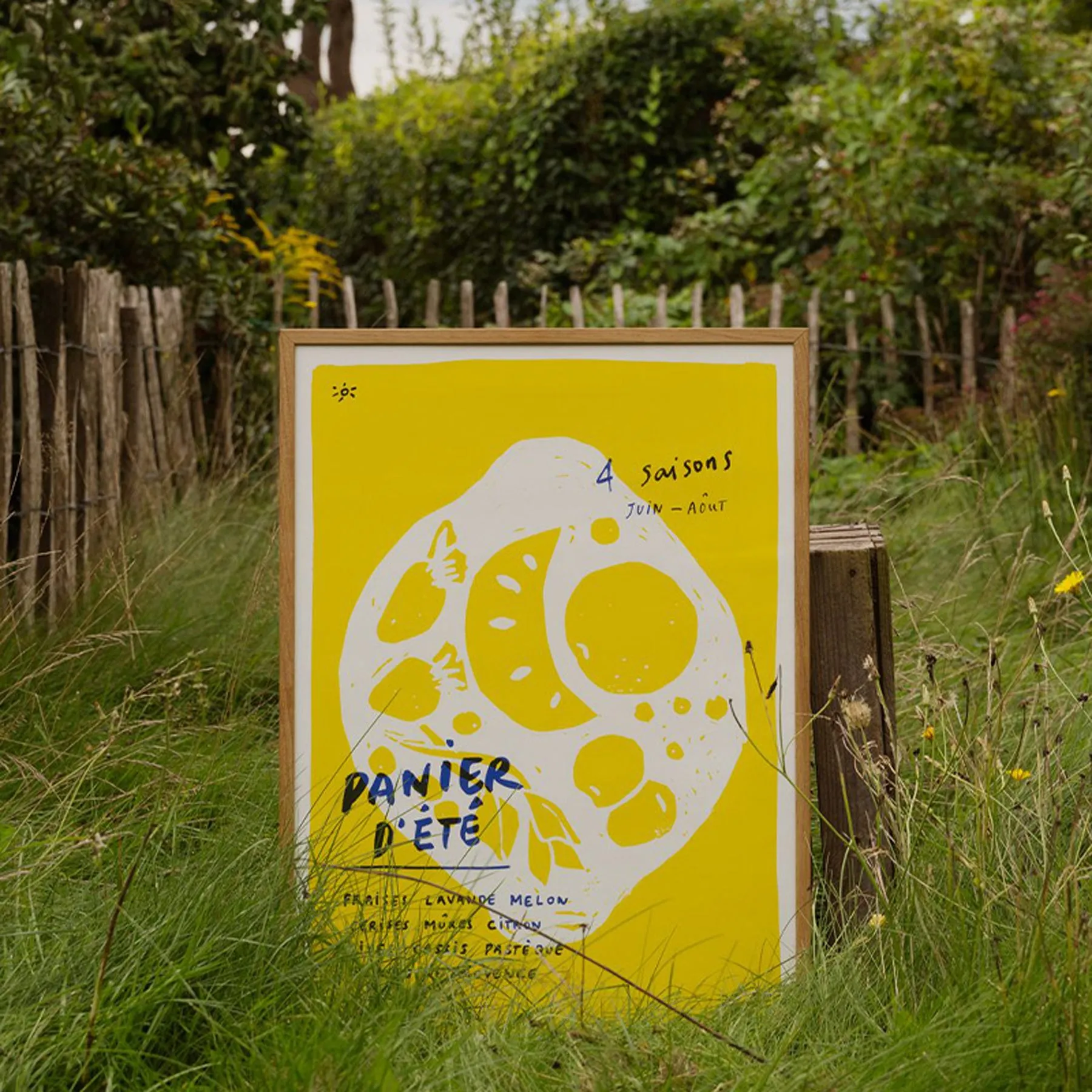L’Été Print 70Cm x 100Cm