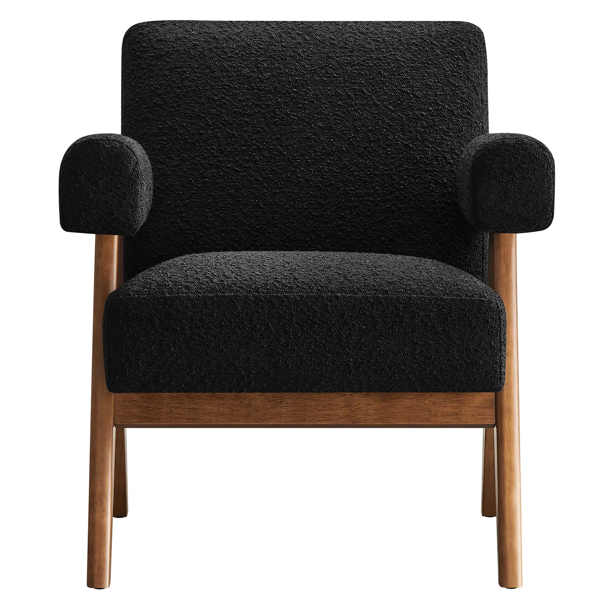 Lyra Boucle Fabric Armchair - Set of 2 by Modway