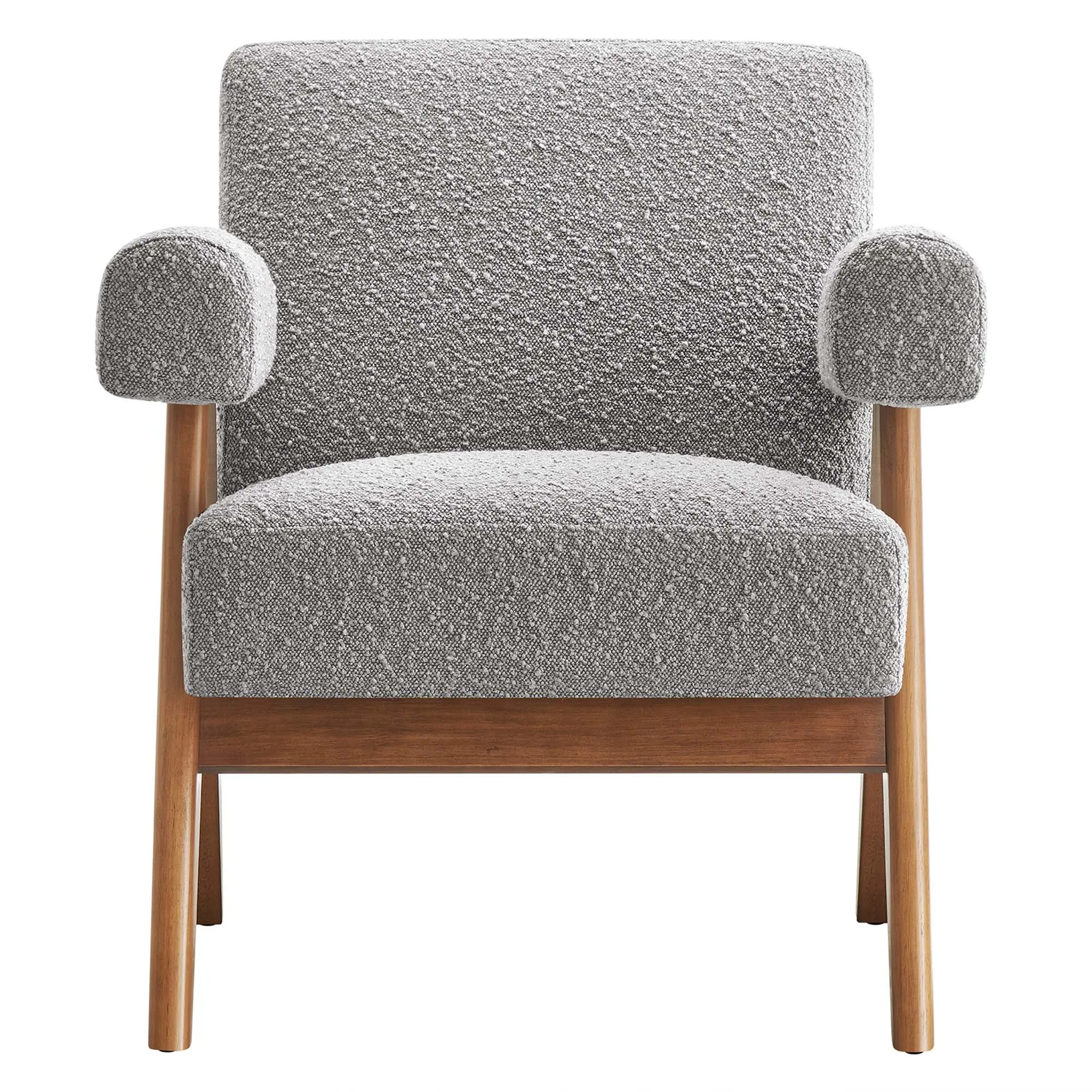 Lyra Boucle Fabric Armchair - Set of 2 by Modway