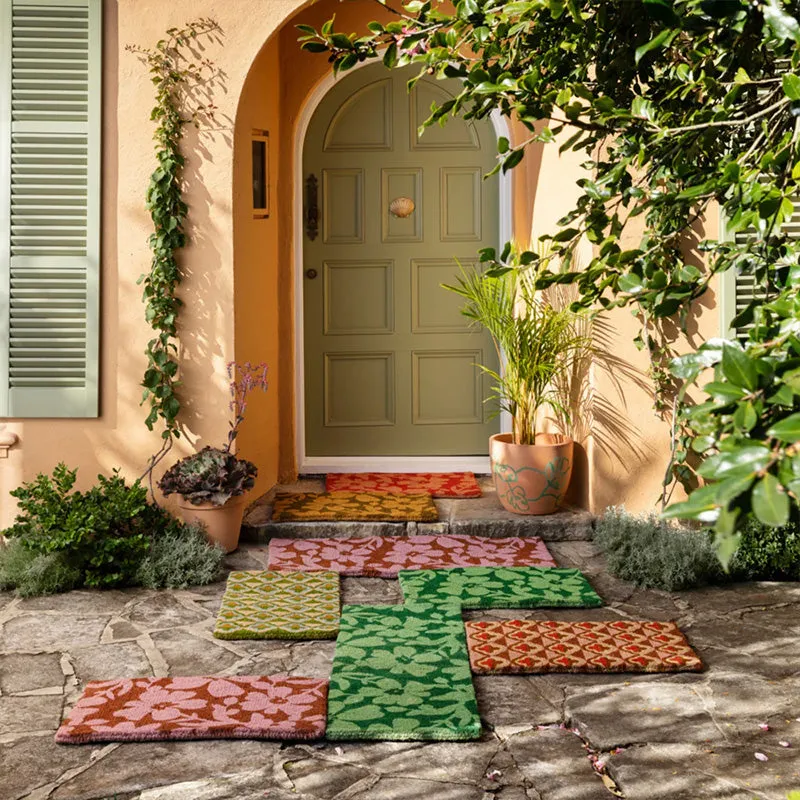 Mallow Door Mat - Red
