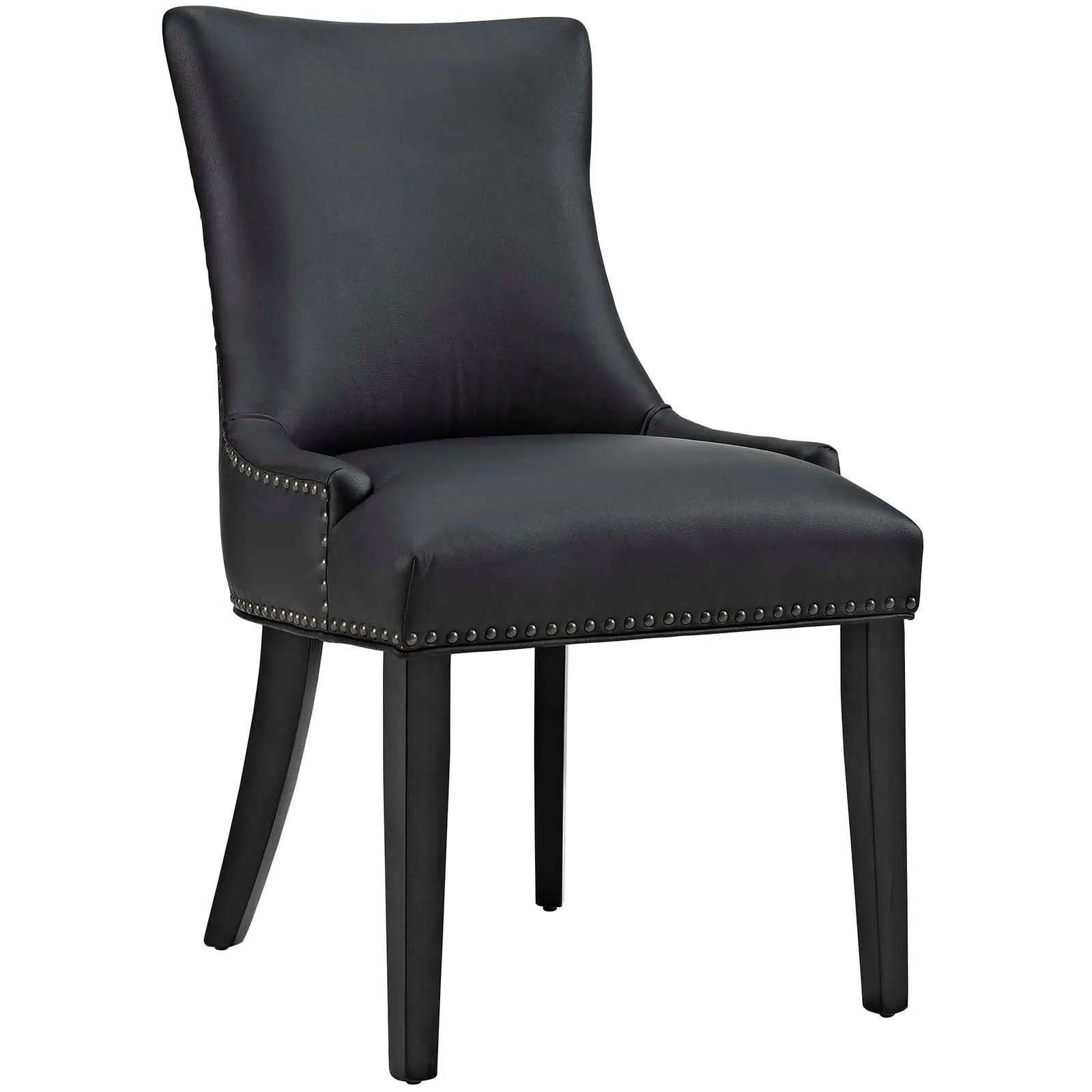 Marquis Dining Chair Faux Leather Set of 4 by Modway