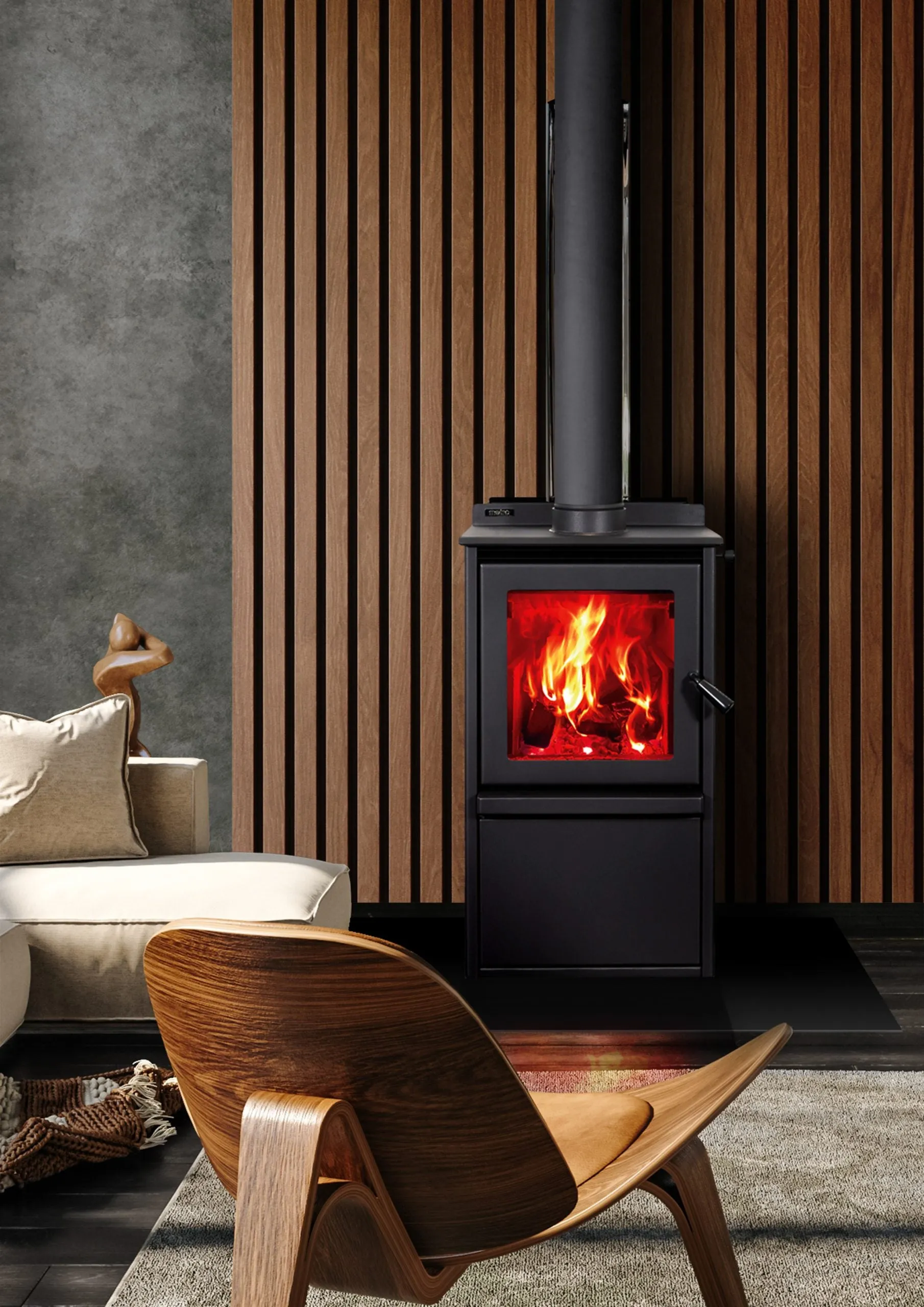 Metro Rad Plus Wood Fire ( Wet )