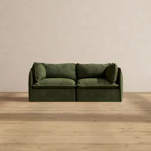 Modular Performance 2-Seater in Olive | Deluxe Blend