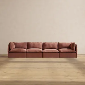 Modular Performance 4-Seater in Chestnut | Deluxe Blend