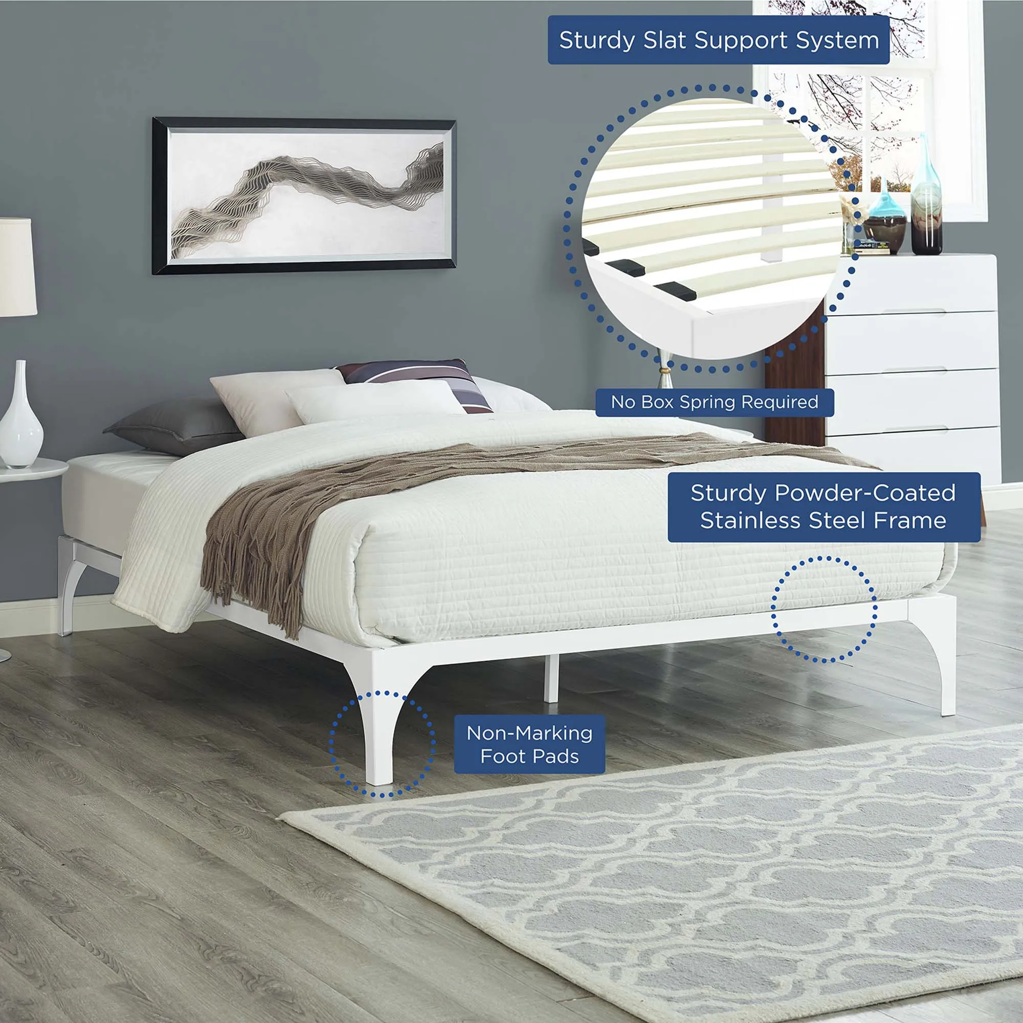 Ollie Bed Frame by Modway