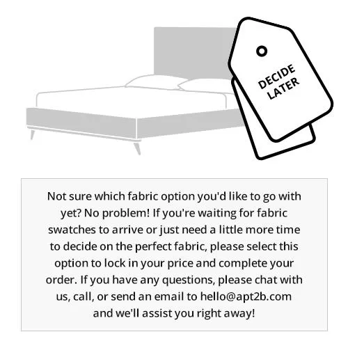 Palmer Upholstered Bed VEGAN LEATHER