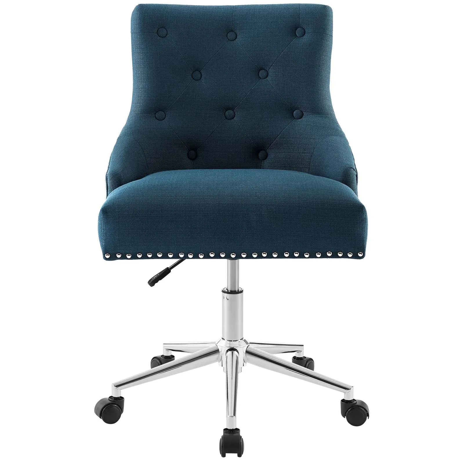 Regent Tufted Button Swivel Upholstered Fabric Office Chair by Modway