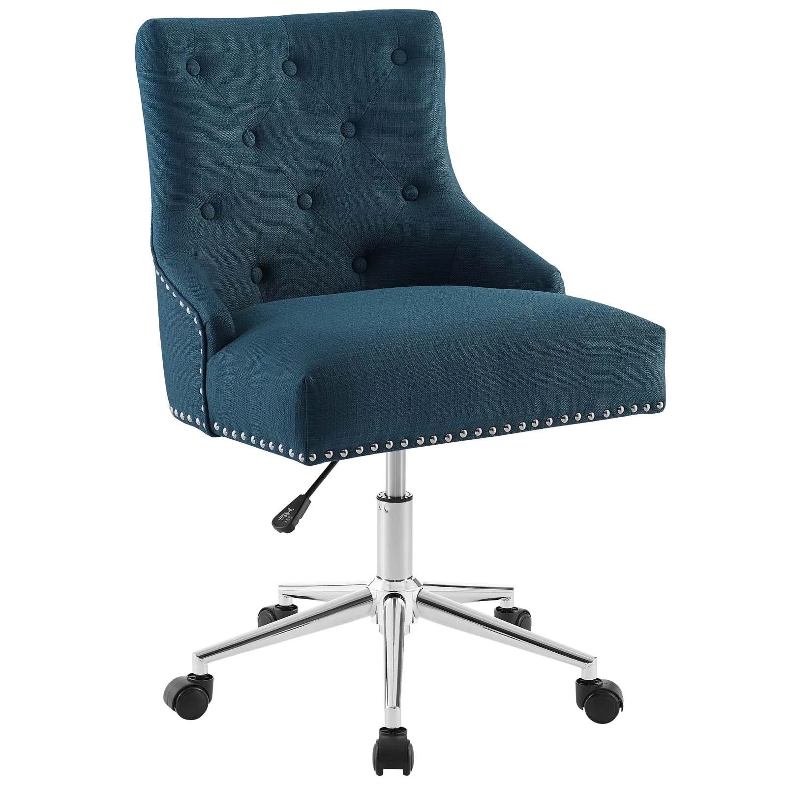 Regent Tufted Button Swivel Upholstered Fabric Office Chair by Modway