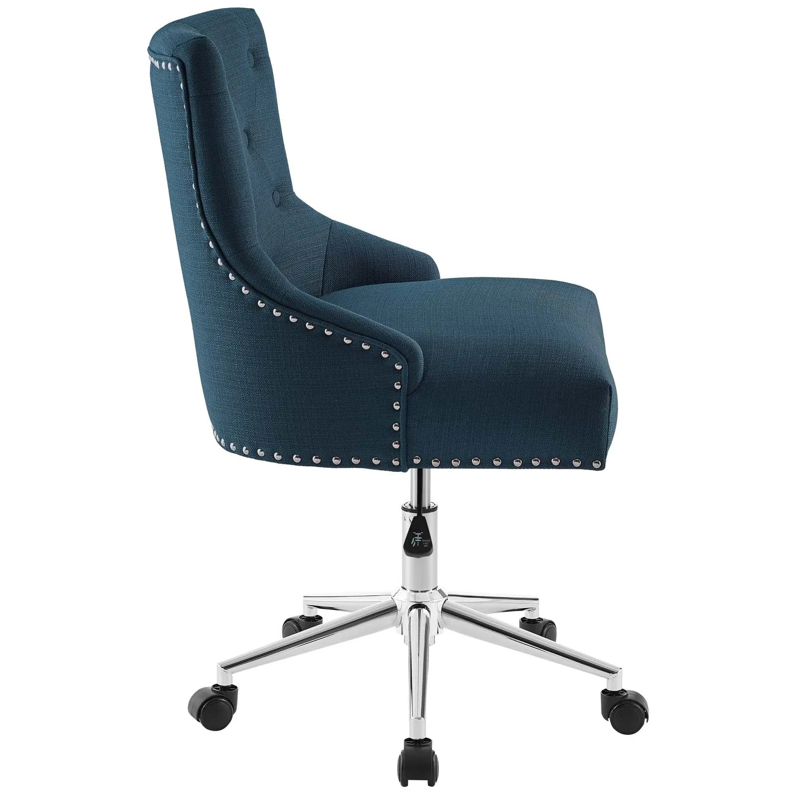 Regent Tufted Button Swivel Upholstered Fabric Office Chair by Modway