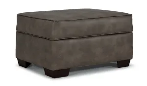 Renzo Storage Ottoman - Pebble