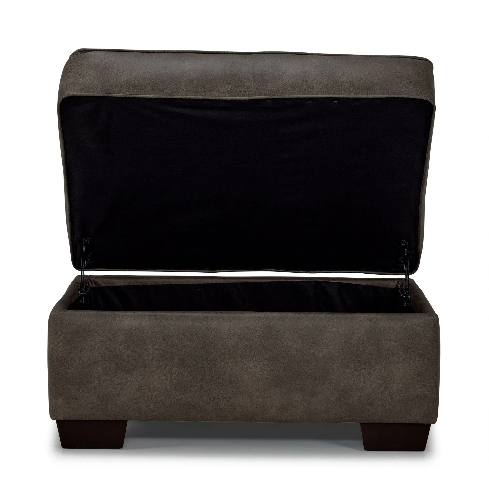 Renzo Storage Ottoman - Pebble