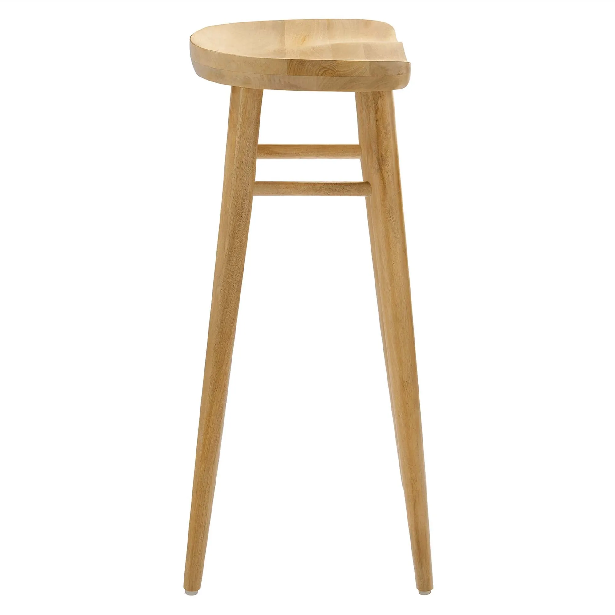 Saville Backless Wood Bar Stools - Set of 2 by Modway