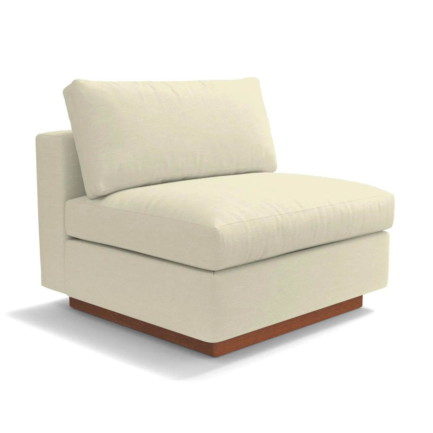 Taylor Plush Armless Seat