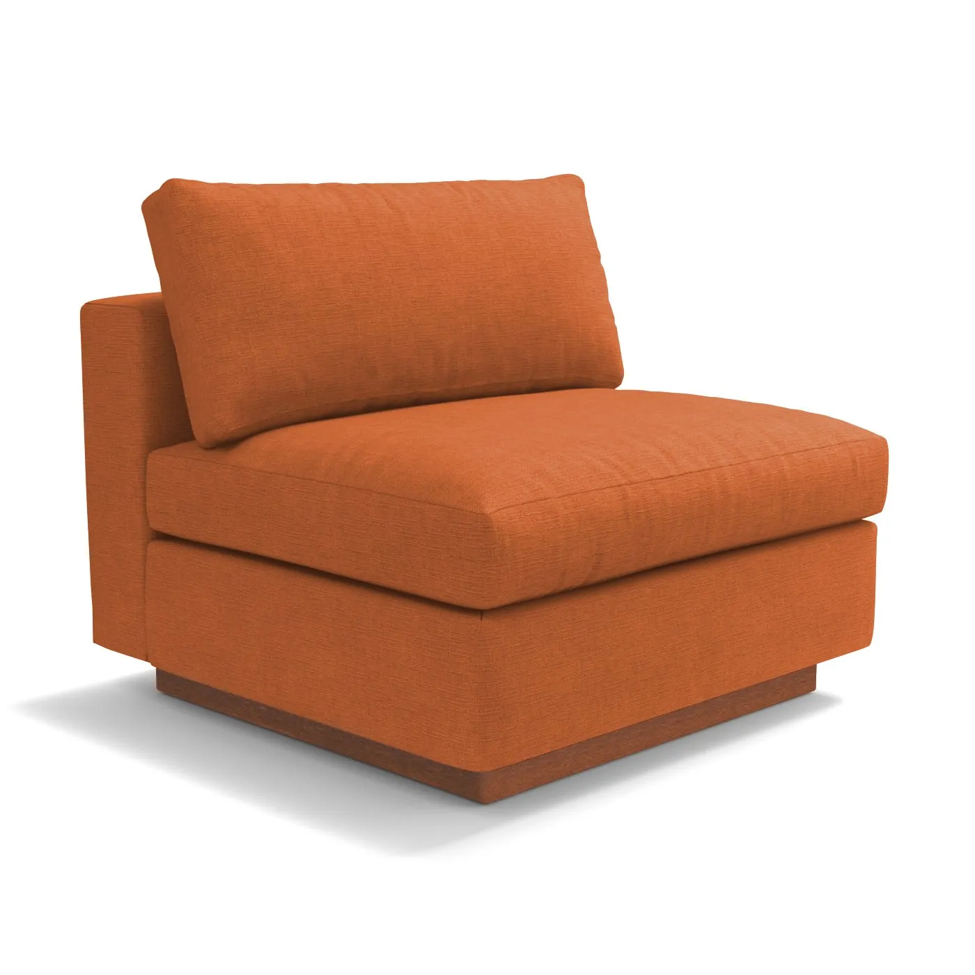 Taylor Plush Armless Seat