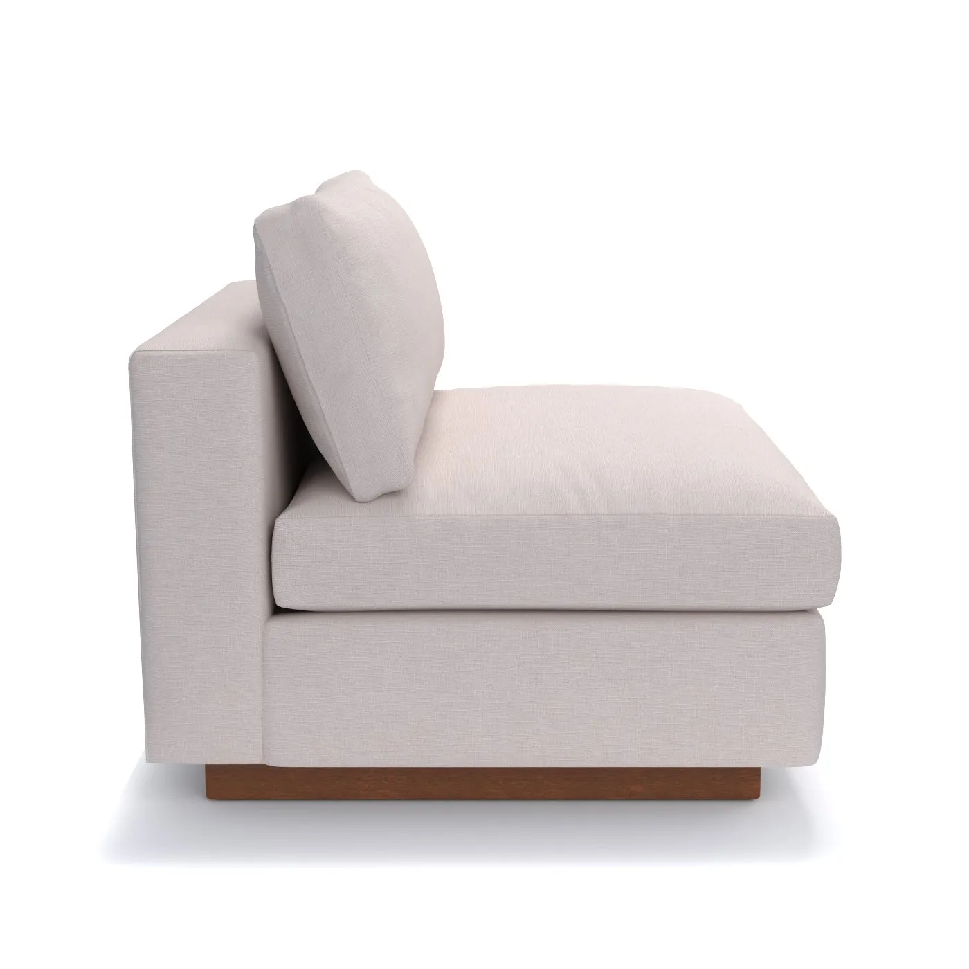 Taylor Plush Armless Seat
