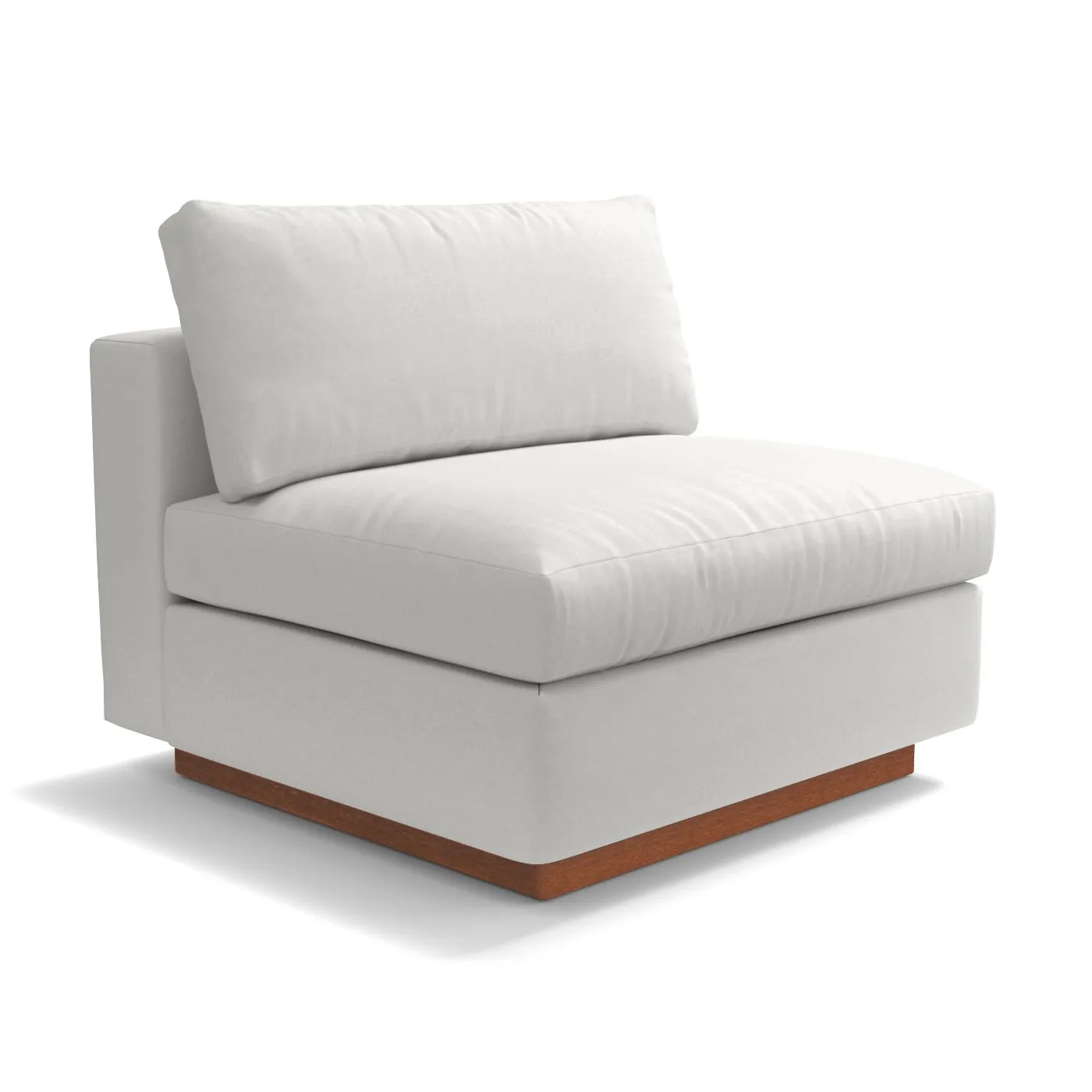 Taylor Plush Armless Seat