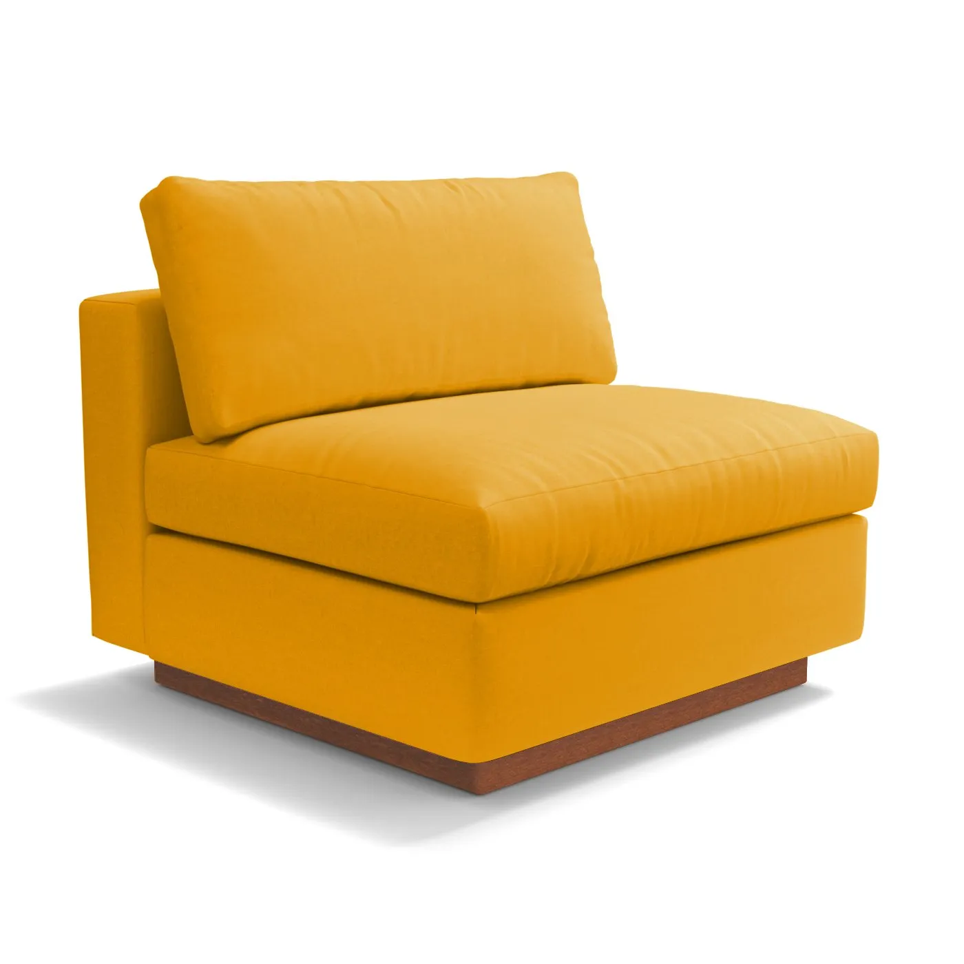 Taylor Plush Armless Seat