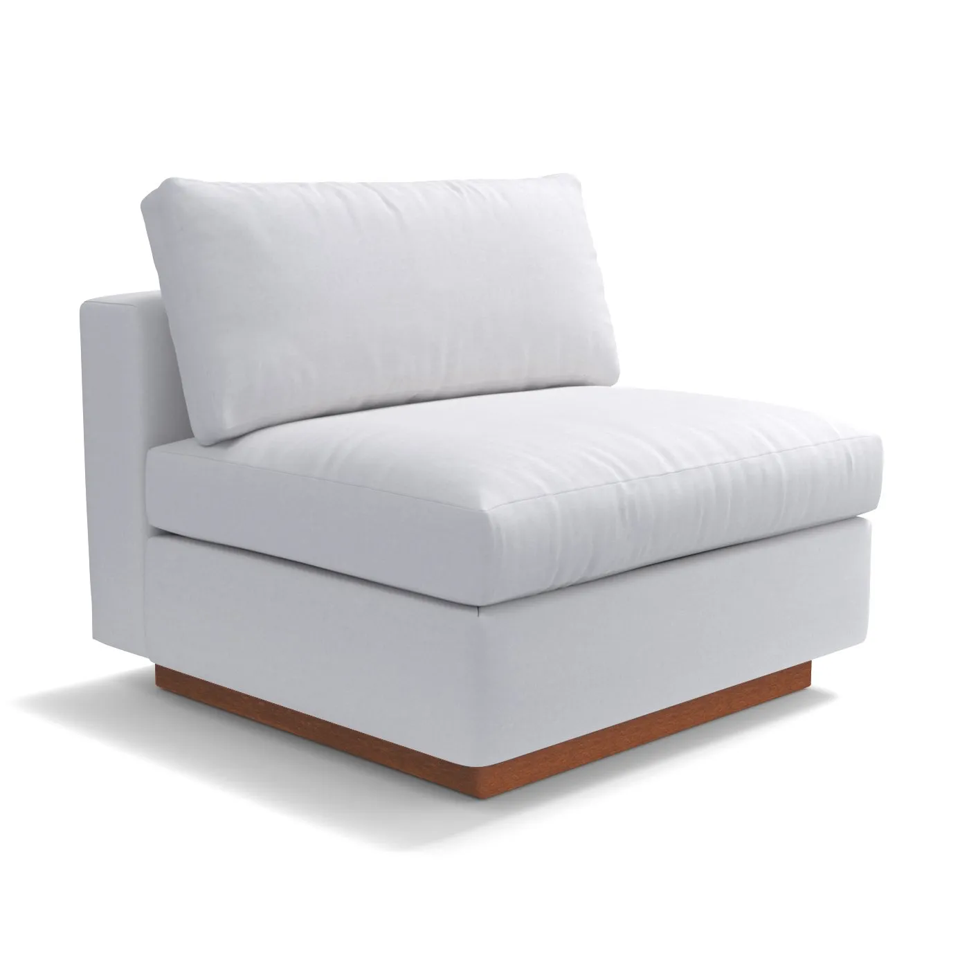 Taylor Plush Armless Seat