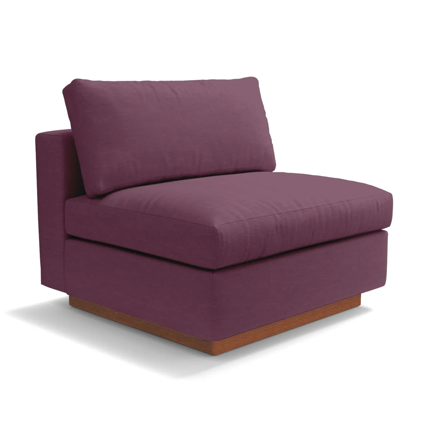 Taylor Plush Armless Seat
