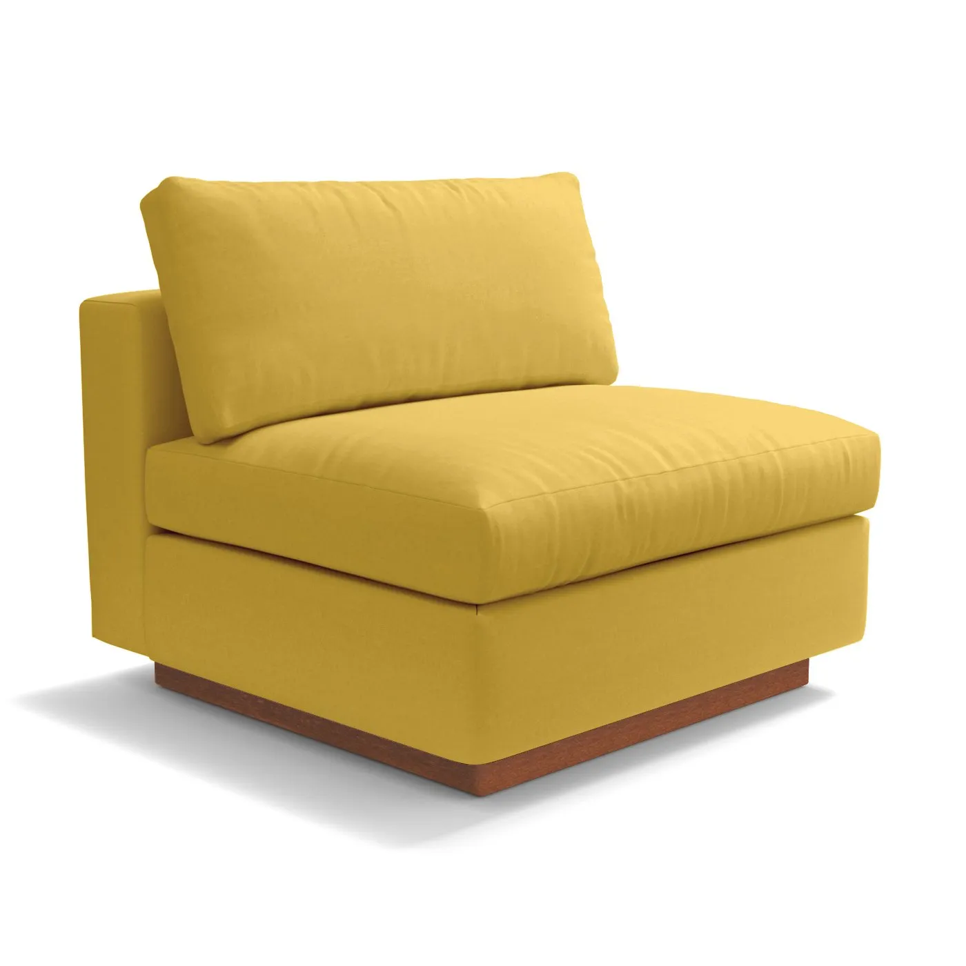 Taylor Plush Armless Seat