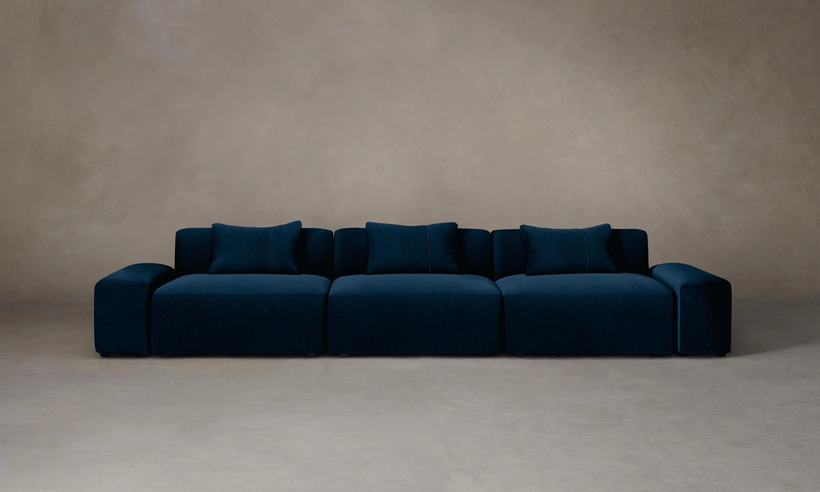 The Breuer Modular Sectional - Mohair Admiral